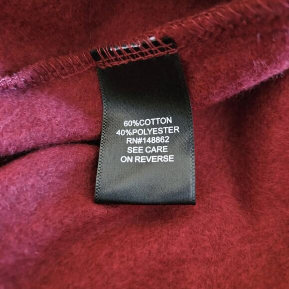 Torrid Fizz The Season Cozy Fleece Sweatshirt -Wine - Torrid 3 - NWT - Picture 9 of 10